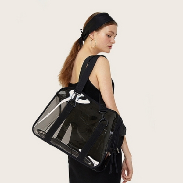 Clear carry bag(Black) - Basic Set