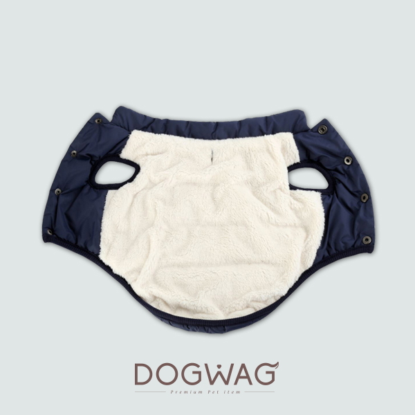 도그웨그 강아지 플러피 패딩 조끼 겨울 옷