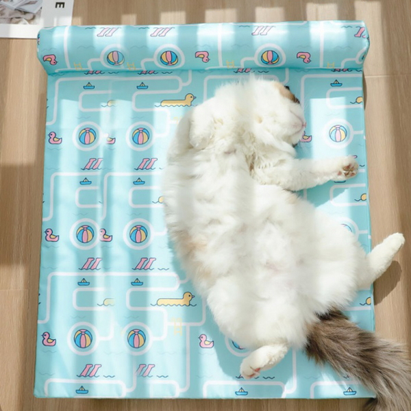 더위 탈출 강아지 대형 침대 쿨매트 고양이 여름 쿨방석