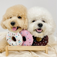 개달당 도넛츠 삑삑 바스락 장난감 강아지 삑삑이
