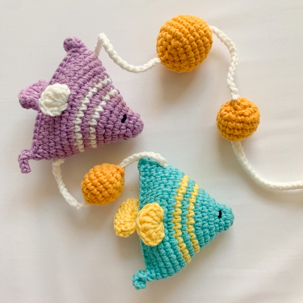 개달당 물고기 캣타워 캣닢 모빌 고양이장난감