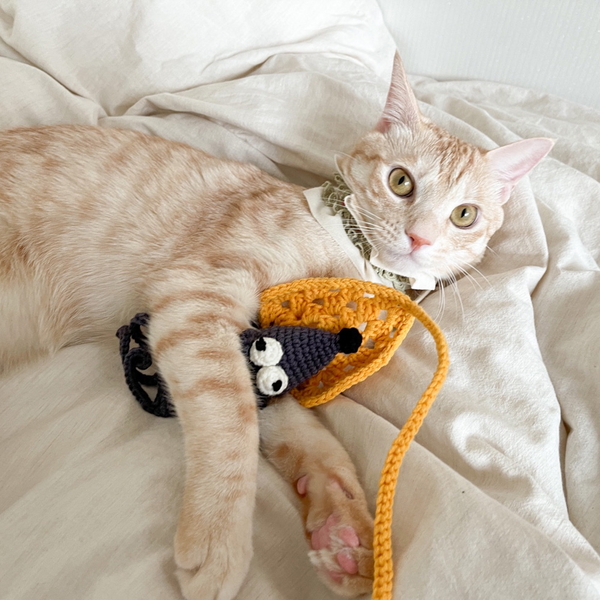개달당 캣타워 모빌 캣닢 치즈쥐 고양이장난감