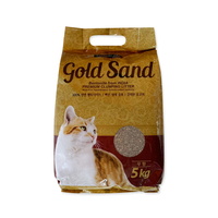 골드샌드 고양이 천연 벤토나이트 모래 무향 5kg