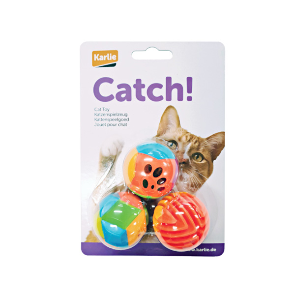 칼리플라밍고 고양이 캐치볼 공 장난감