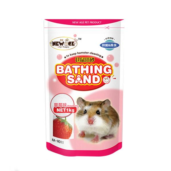 NEW AGE 햄스터 목욕모래 딸기향 1kg(NA-H011)