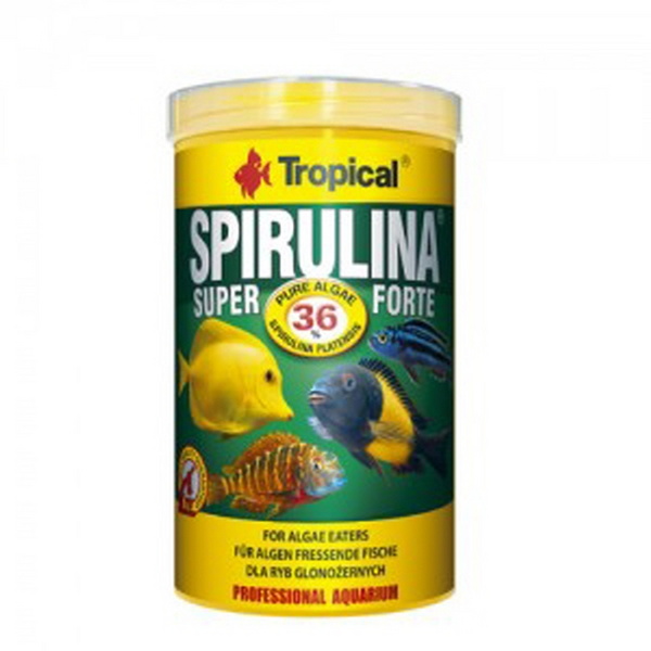 TROPICAL 스피룰리나 36% 포르테 초식성사료 250ml