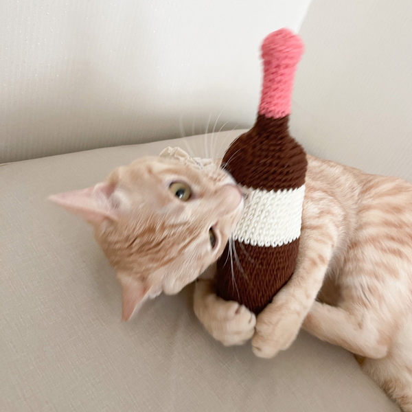 개달당 바스락 캣닢 와인 고양이 장난감
