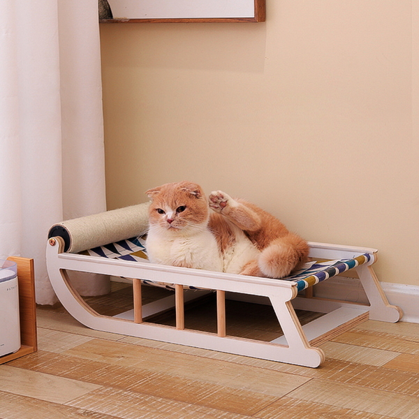 고양이 DIY 캣베드 침대 해먹 원목 쇼파