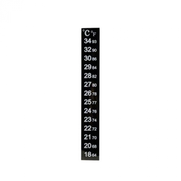 일자형 심플 스티커 온도계 수족관 어항 수온측정